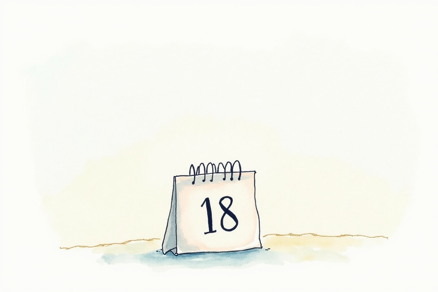 18 month interest free promotional period calendar countdown