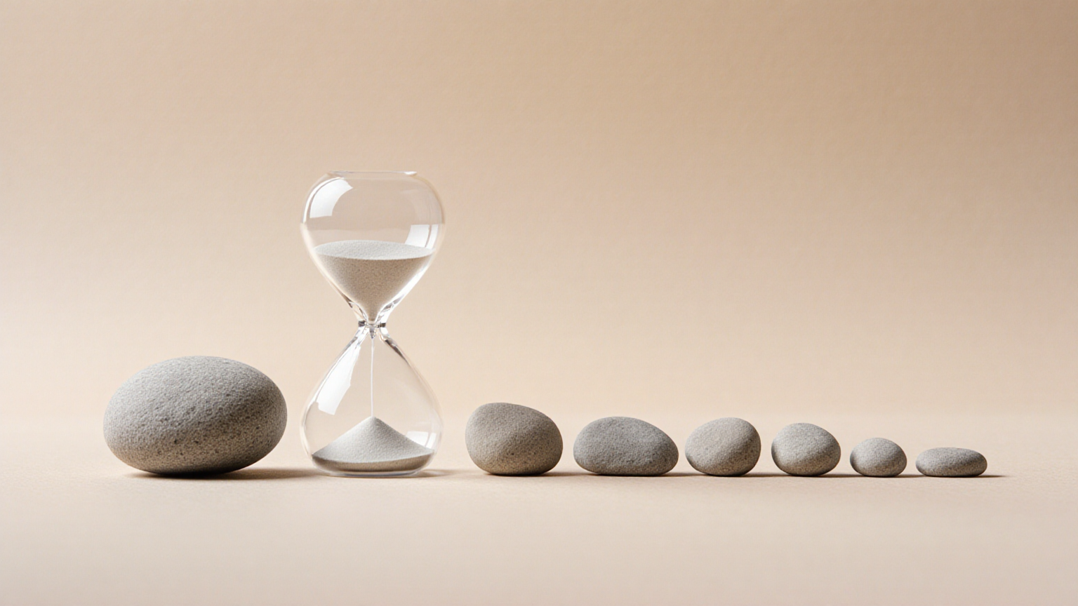 The tradeoff is one large decision now versus smaller decisions spread over time