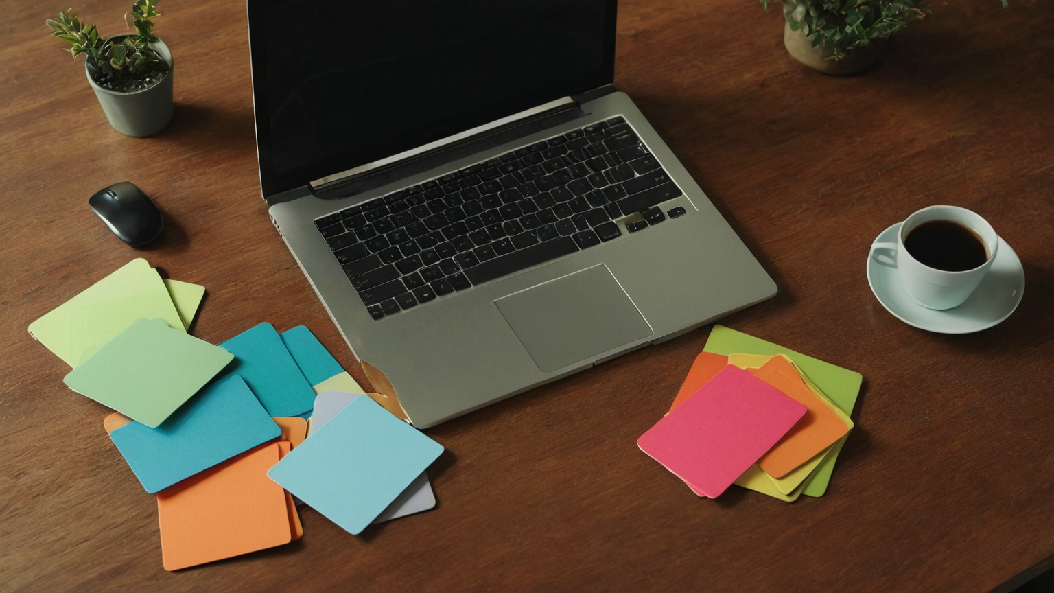 Household subscription sorting with blank cards